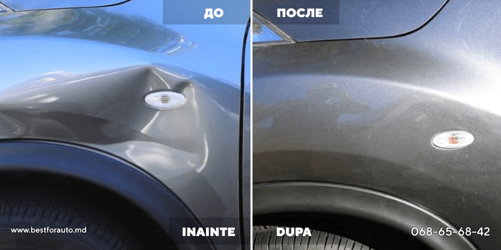 PDR Chisinau - înlăturare a îndoiturilor fără revopsire