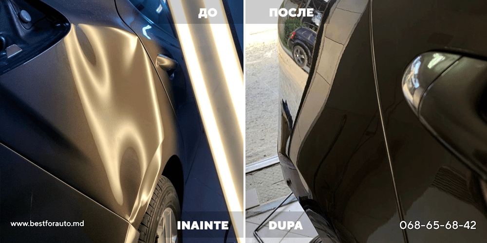 Servicii PDR Chisinau - înlăturare a îndoiturilor fără revopsire
