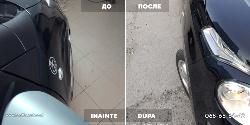 înlăturare a îndoiturilor fără revopsire